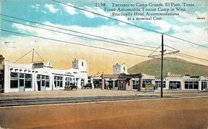 # K347 EL PASO, TX. POSTAL, CAMP GRANDE - Imagen 1 de 2