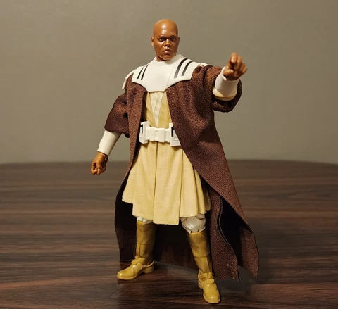 Star Wars The Black Series MACE WINDU (Clone Wars) 6" Hasbro Action Figure Cover