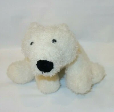 Ganz Webkinz White Polar Bear Bean Bag Plush Stuffed Animal 9” HM116 No Code - Image 1 of 4