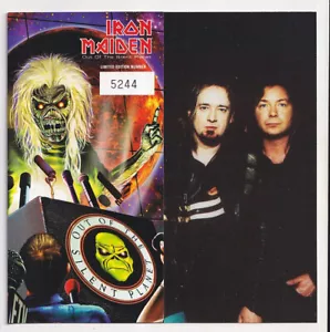 IRON MAIDEN * Out Of The Silent Planet * 2000 UK RED VINYL 7" 45 * HEAVY METAL * - Picture 1 of 4