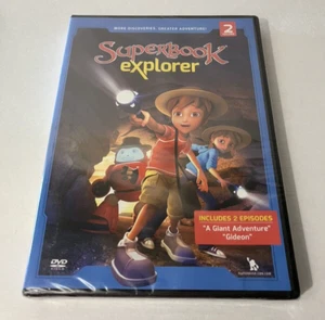 Superbook Explorer DVD Volume 2 DAVID AND GOLIATH and GIDEON NEW FACTORY SEALED - Picture 1 of 8