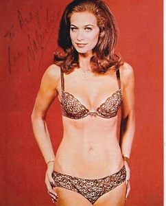 James Bond *HAMMER *Carry On Gorgeous VALERIE LEON @81 Signed 8x10 pic - Picture 1 of 1