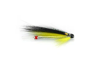 Elver Snake Yellow Tube Fly Salmon Fly Sea Trout Flies Plastic Tubes (8-pack) - Picture 1 of 4