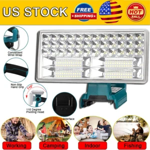 40W 4200LM LED Work Light Flashlight Spotlight for Makita 18v Battery / USB Port - Picture 1 of 9