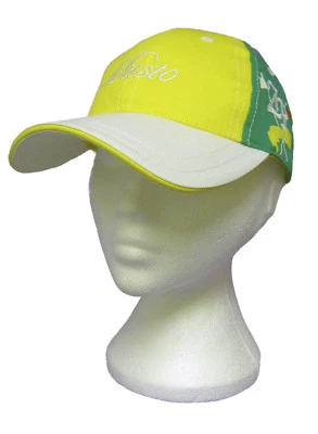 Neu Musto Zara Phillips ZP176 Team Eventing Cap für Damen grün gelb