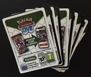 50 x Fusion Strike Booster Pack SWSH Live Code Pokemon Sammelkartenspiel - Bild 1 von 1