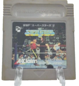 WWF Superstar 2 Wrestling per Nintendo Game Boy - Cartuccia Originale Giapponese - Picture 1 of 3