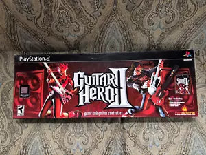Guitar Hero II PS2 Never Used Mint Condition with Receipt from Walmart - Picture 1 of 5