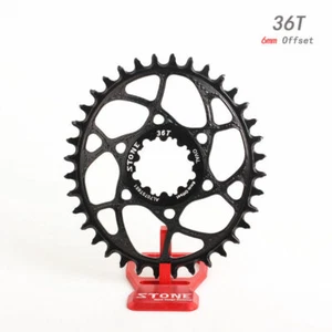 Oval Chainring 6mm Offset 28T 34T 38T For Sram GXP XX1 NX SX Eagle XX1 X01 Eagle - Picture 1 of 4