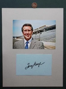 Indy 500 Indianapolis Motor Speedway Executive Tony George autograph photo set-- - Picture 1 of 1