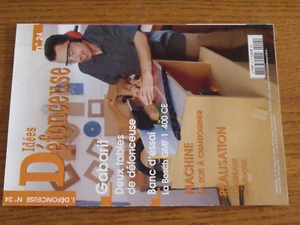 16µµ  Revue Idées défonceuse n°24 Scie à chantourner Bureau prestige .... - Bild 1 von 1