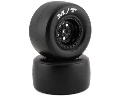 Traxxas Mickey Thompson Reifen hinten auf Weld glossy Felge schwarz TRX9476 Drag - Bild 1 von 3