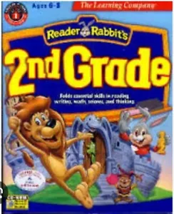Free Ship Reader Rabbit's 2nd GRADE Ages 6 to 8 Childrens Educational Software - Picture 1 of 1