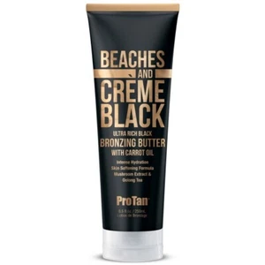 Pro Tan Beaches & Creme Black🖤 Bronzing Sunbed Tanning Accelerator lotion cream - Picture 1 of 3