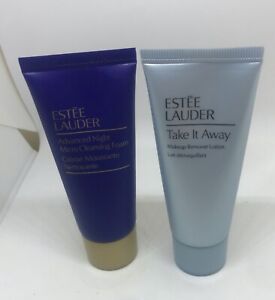  Estee Lauder Take it away makeup remover lotion 30ml & Advanced Night cleanser