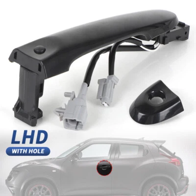 Maçaneta externa preta para motorista dianteiro lado esquerdo para Nissan Juke 2010-2019 NOVA - Imagem 1 de 4