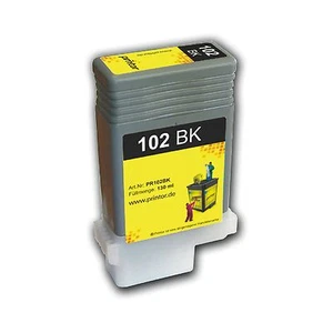 Cartucho de tinta PFI-102 BK 130 ml reacondicionado de alta calidad - Imagen 1 de 1