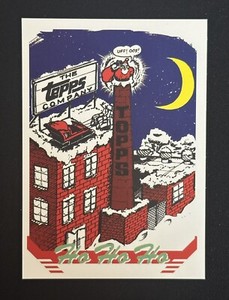 1993 Topps Santa Claus Christmas Holiday NFL Football Card