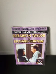Divorce His/Divorce Hers (DVD 1973, Slim Case) Elizabeth Taylor, Richard Burton - Imagen 1 de 2