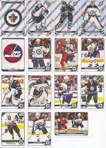 2019-20 Topps Winnipeg Jets NHL Sticker Collection Complete Team Set (19) - Bild 1 von 1