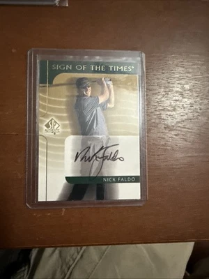 2003 SP Authentic Sign Of The Times Nick Faldo Auto - Image 1 of 3