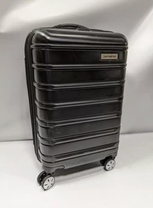 Samsonite Omni 2 Hardside Expandable Luggage Spinner Wheels 20" - MIDNIGHT BLACK - Picture 1 of 3