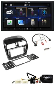 Alpine Bluetooth 2DIN Lenkrad DAB USB Autoradio für Mitsubishi Mirage SpaceStar - Bild 1 von 11