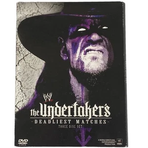 WWE The Undertaker’s Deadliest Matches DVD 2010 3-DVD Set - Wrestling - Imagen 1 de 1
