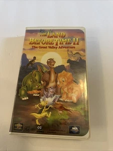 The Land Before Time II - The Great Valley Adventure VHS A-29 - Picture 1 of 3