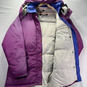 Vintage LL Bean Penobscot Parka Down Puffer Coat Men Medium Freeport Maine Chore - Picture 1 of 13