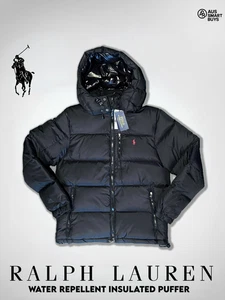 Polo Ralph Lauren Water Repellent Down Puffer Jacket - Detachable Hood - Picture 1 of 9