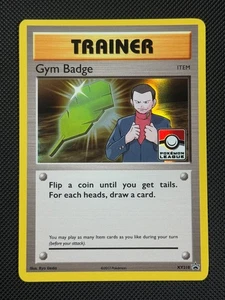Insignia de Gimnasio XY210 HOLO Tarjeta Pokémon XY Estrella Negra Promo Holo Raro Giovanni - Imagen 1 de 4