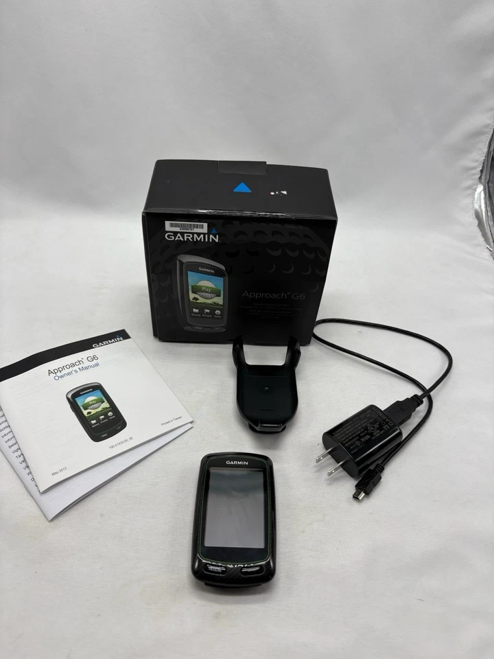 Garmin Approach G6 Handheld Touchscreen Golf Course GPS With Clip - Image 1 of 4
