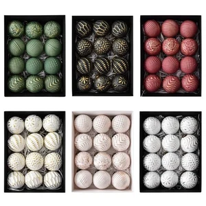 Christmas Baubles Hanging Decorations for Christmas Tree Wreath Mantels Window - Picture 1 of 14