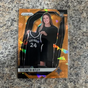 2024 Panini Prizm WNBA - Elizabeth Kitley #140 Orange Ice Prizm (RC) - Picture 1 of 2