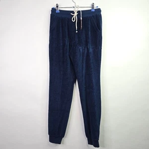 NWT Marine Layer Navy Blue Terry Cloth Joggers - Picture 1 of 7