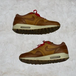 Nike Air Max 1 Premium Leather ‘Hazelnut’ 314251-221 Brown 2008 UK9 US11 RARE - Picture 1 of 8