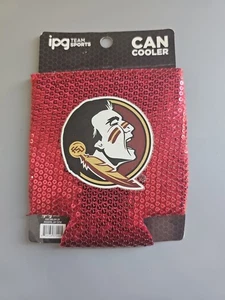 Vintage Florida State Seminoles Kolder Koozie porta lattine granato con logo squadra - Foto 1 di 2