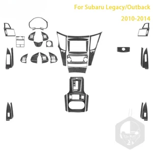 For Subaru Legacy Outback 2010-2014 Accessories Carbon Fiber Car Interior Door - Picture 1 of 55