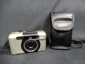 KONICA Z-UP 70 SUPER AF POINT & SHOOT FILM CAMERA 35mm TESTED WORKING CASE - Picture 1 of 13