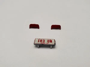 GMP 1:18 Scale "License Plate & Side Vents" for 1970 Plymouth GTX 1803117 Red - Picture 1 of 3