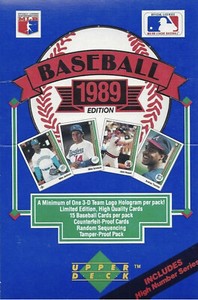 Most 20 Cents 1989 Upper Deck You Pick 1-250 READ FOR $1 SHIPPING