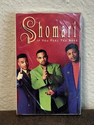 Shomari - If You Feel the Need Original Cassette Tape Single NEW Sealed 1992 - Image 1 of 4
