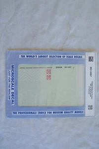 Microscale Decal set HO Scale Central California Traction Loco & Caboose MC-4287 - Picture 1 of 8