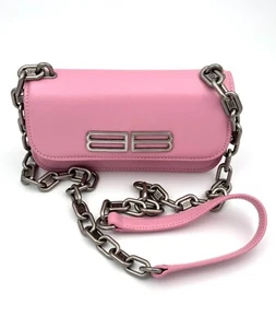 Balenciaga XS Gossip wallet crossbody bag /Leather Shoulder Bag / Pink - Bild 1 von 17