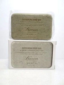 BAXTER OF CALIFORNIA EXFOLIATING BODY BAR CEDARWOOD & OAKMOSS ESSENSE BOXED - Picture 1 of 5