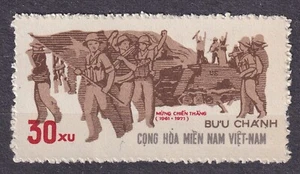 VIETNAM Vietcong 1971 Mi#36 mint(*) 30xu st., Armed Forces of the Lib. Front. - Picture 1 of 1