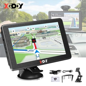 XGODY 7 Zoll GPS Navi Navigation Europa Karten für Auto LKW PKW Navigationsgerät - Bild 1 von 13