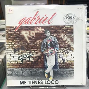 GABRIEL -ME TIENES LOCO- 1988 MEXICAN 12" SINGLE LATIN ROCK - Picture 1 of 4