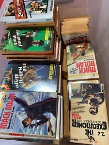 Libros de espionaje espía Don Pendleton Mack Bolan años 70/80/90 completa tu conjunto - Imagen 1 de 248